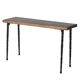 Haidong - Console fine with an antique elm top and iron legs no. 1