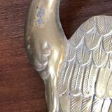 Brass swan catchall