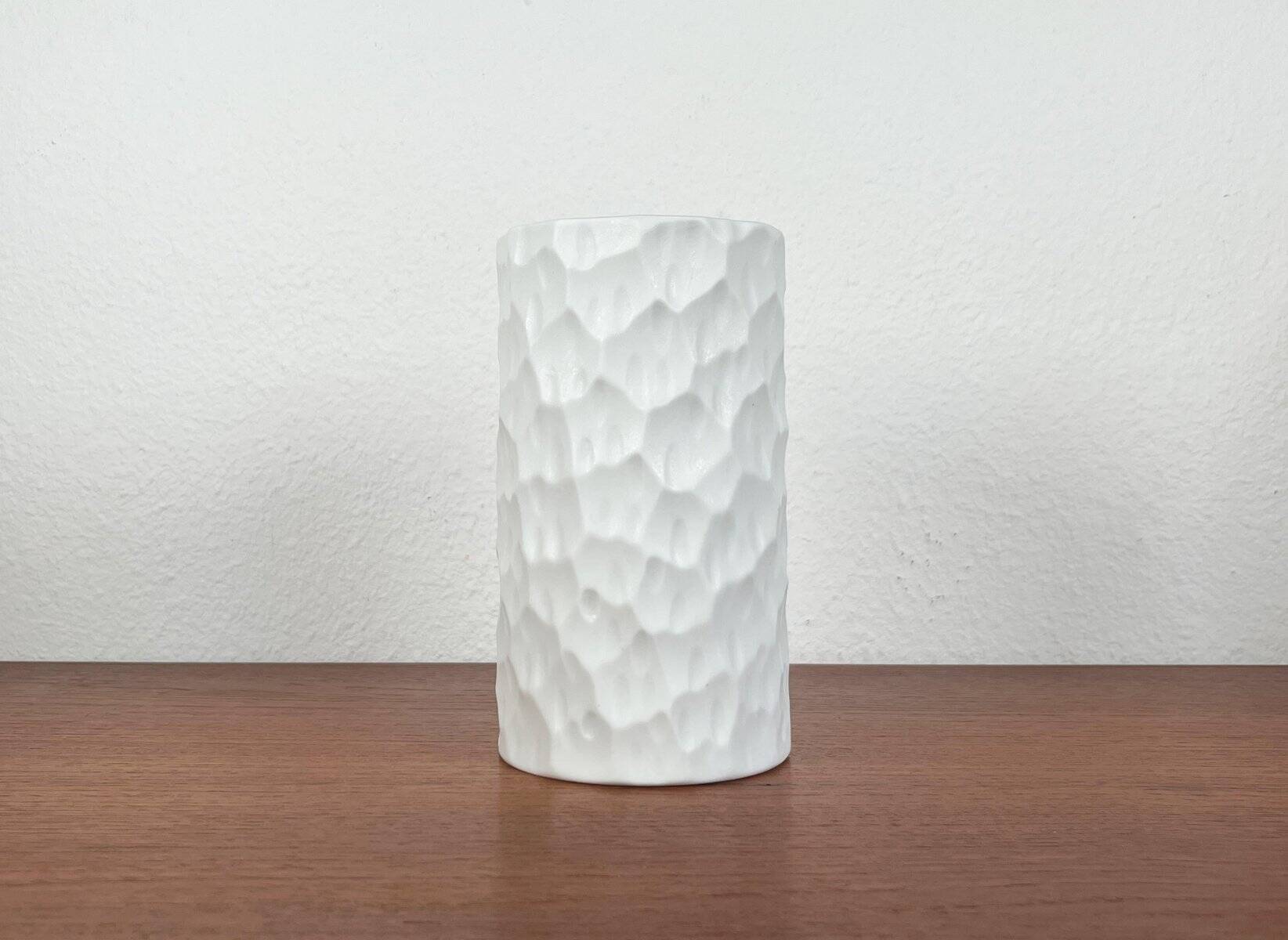 Vintage German minimalist porcelain vase by Thomas, 1970s.