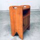 Amsterdam School Bedside Cabinet, Netherlands, 1920s