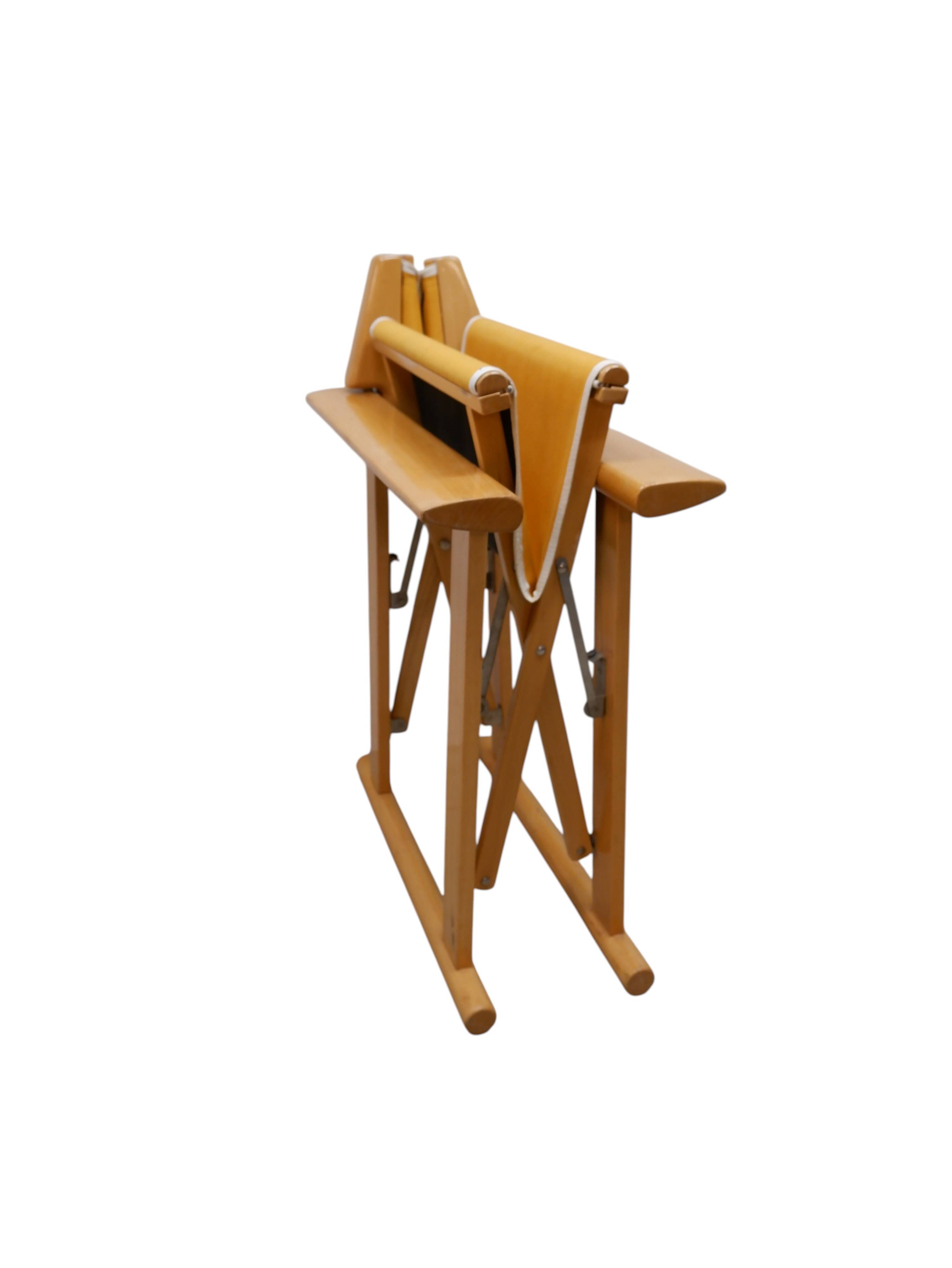 Folding armchair by Carlo Hauner for Fratelli Reguitti