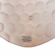 Pair of Modern Light Pink Murano Glass Sconces