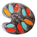 Ancien Plat Vallauris – Palette de Peintre