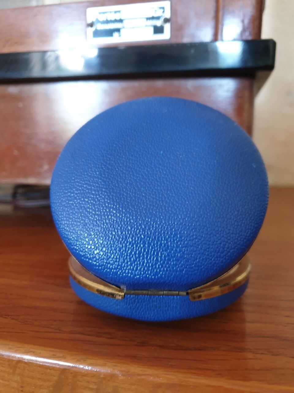 Vintage travel alarm clock