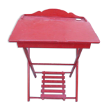 Folding vintage children's desk