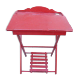 Folding vintage children's desk