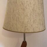 Vintage streetlight in stylized shape wood