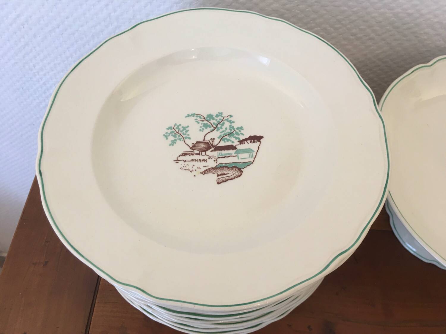 Old Luce Paris earthenware service