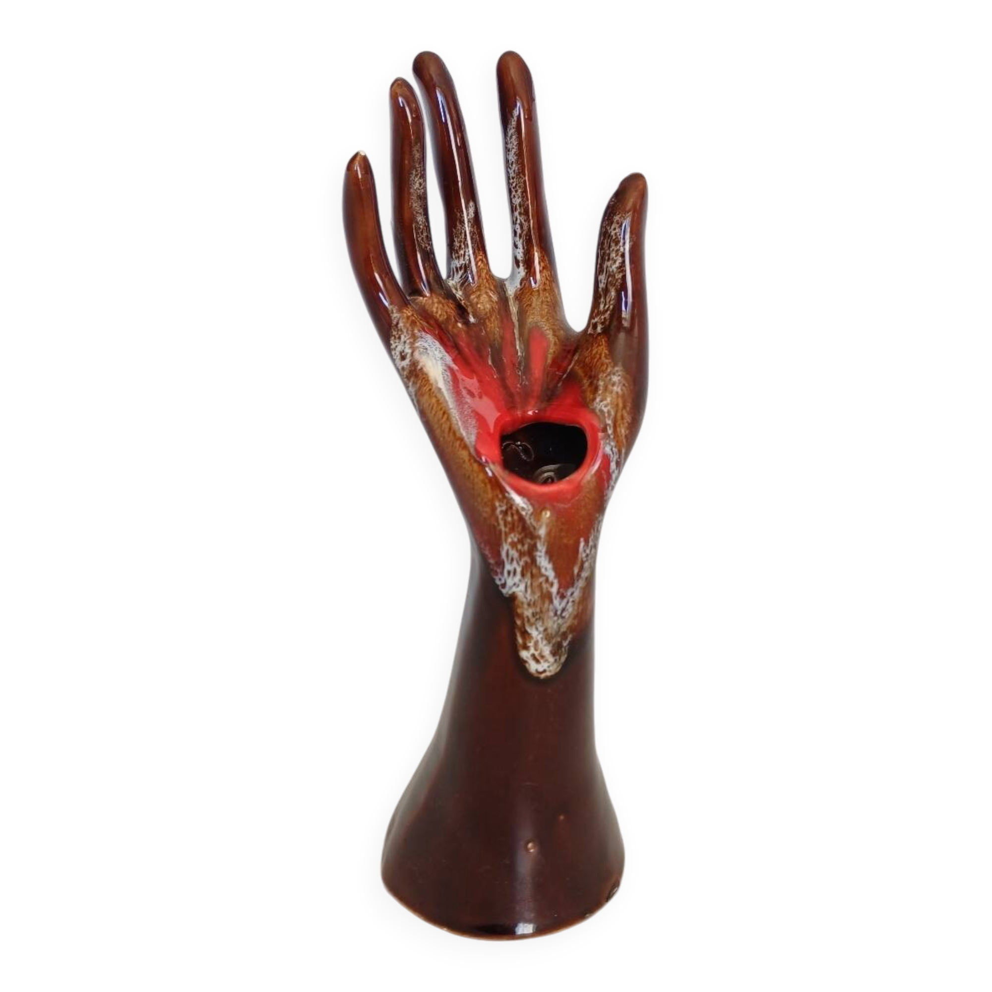 Vintage ceramic hand