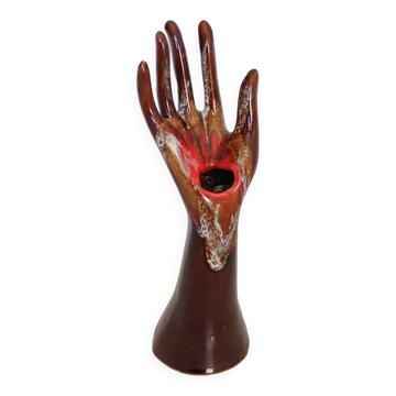 Vintage ceramic hand