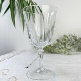 6 Vintage Cristal D'Arques Versailles Red Wine Glasses No. 4
