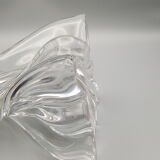 Pied de lampe cristal lourd design années 60 70