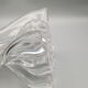 old heavy crystal lamp foot design 60 70s