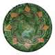 Large terracotta rooster salad bowl