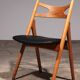 Complete Dining Room Set: 8 Teak CH-29 Sawbuck Chairs & AT 310 Table