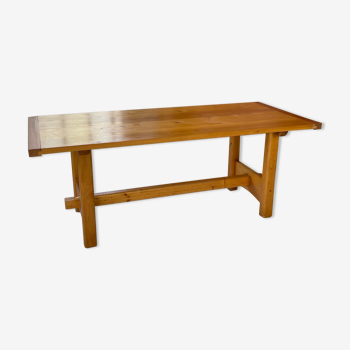 Mountain furniture table in pine 2m