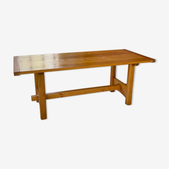 Table mobilier de montagne en pin  2m