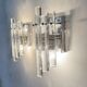 German crystal rod sconces from Kinkeldey, 1970s, set of 2