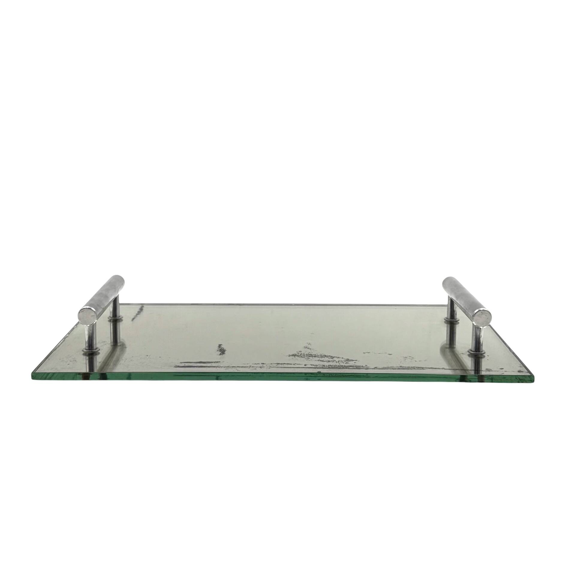 Modernist mirrored tray, France 1960