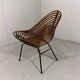 Rattan easy chairs by Rohé Noordwolde, Netherlands 1950-60’s