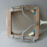 Old Dunlop racket with his frame wooden