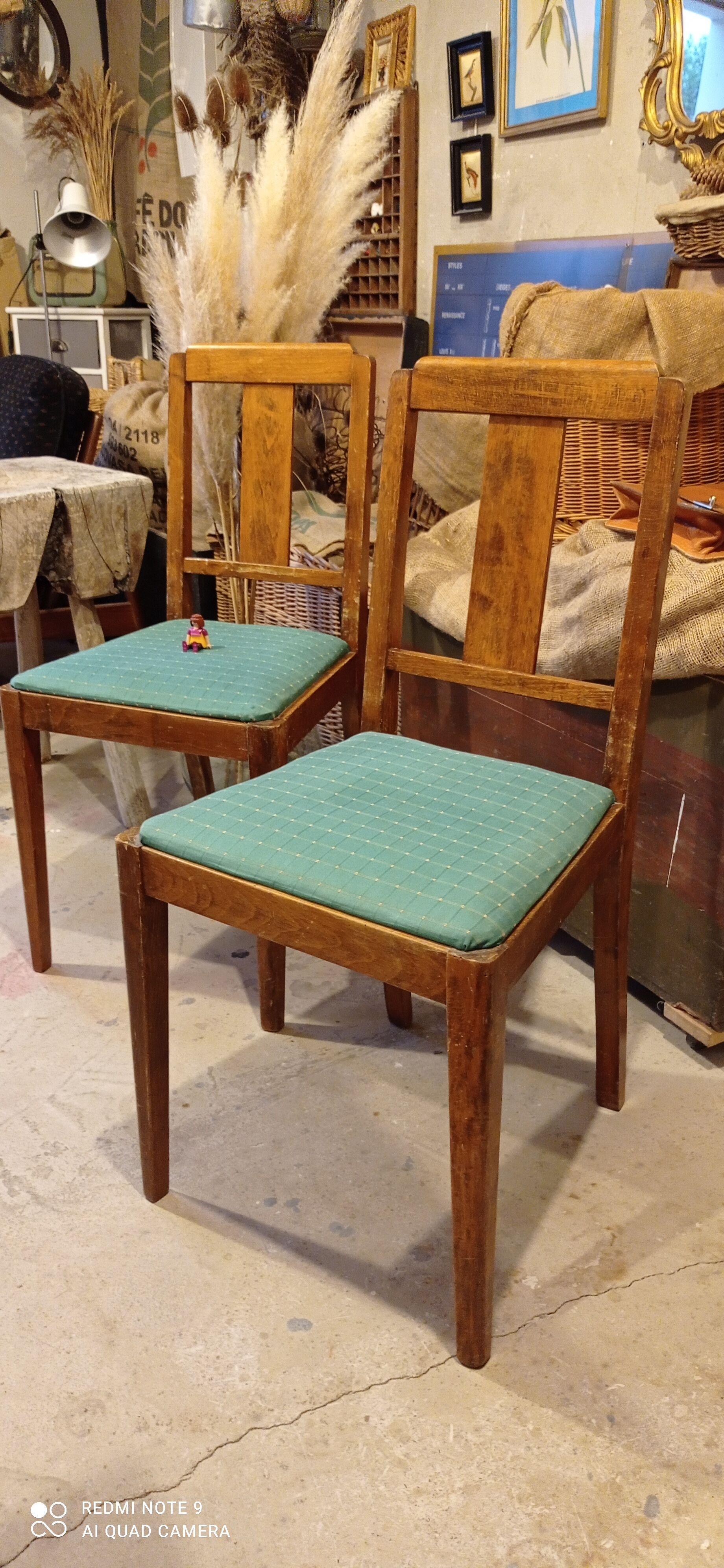 Pair of art deco chairs