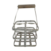 Porte-bouteilles ancien 4 compartiments