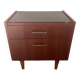 Scandinavian teak bedside table from the 60s and 70s
