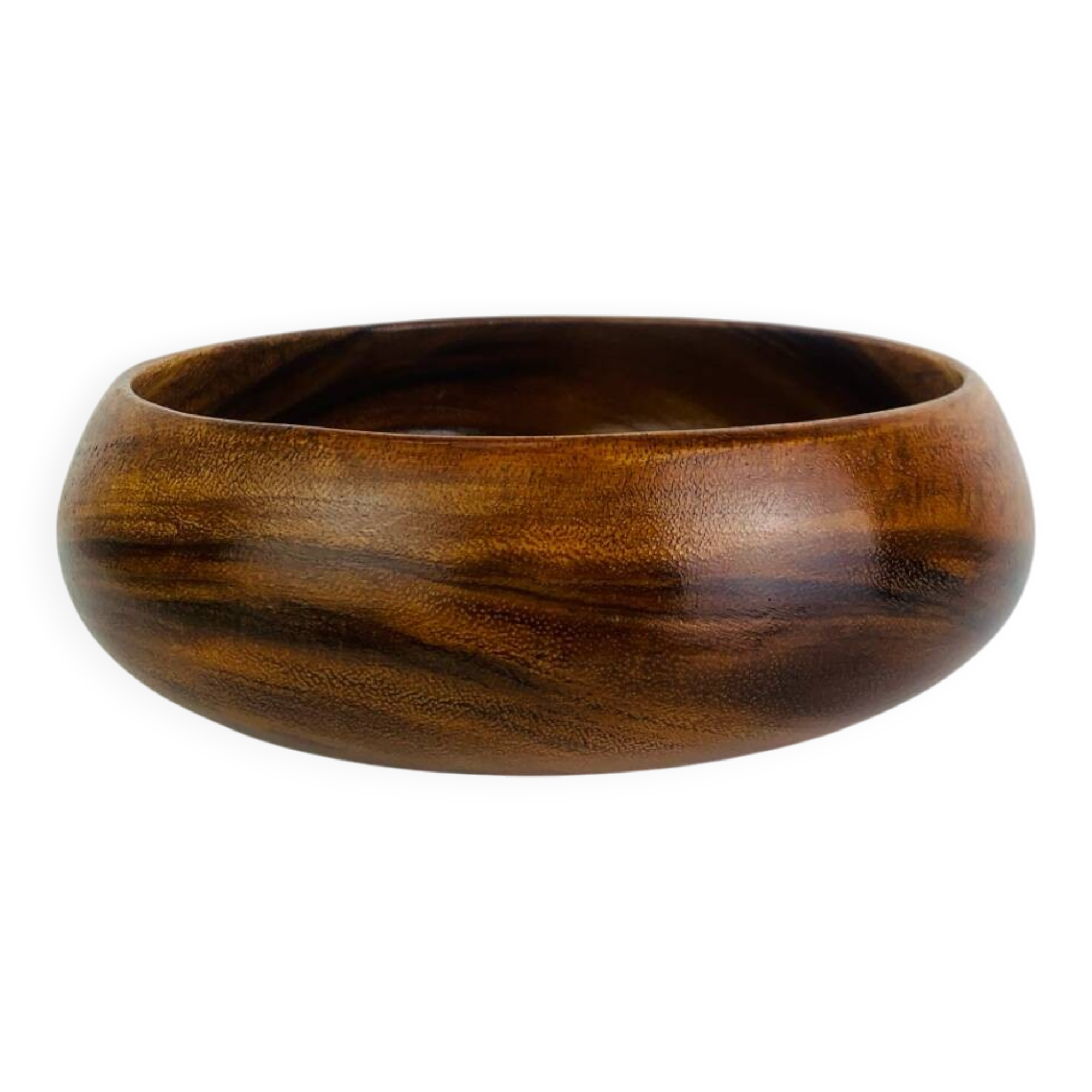 Scandinavian teak fruit bowl, 1960s