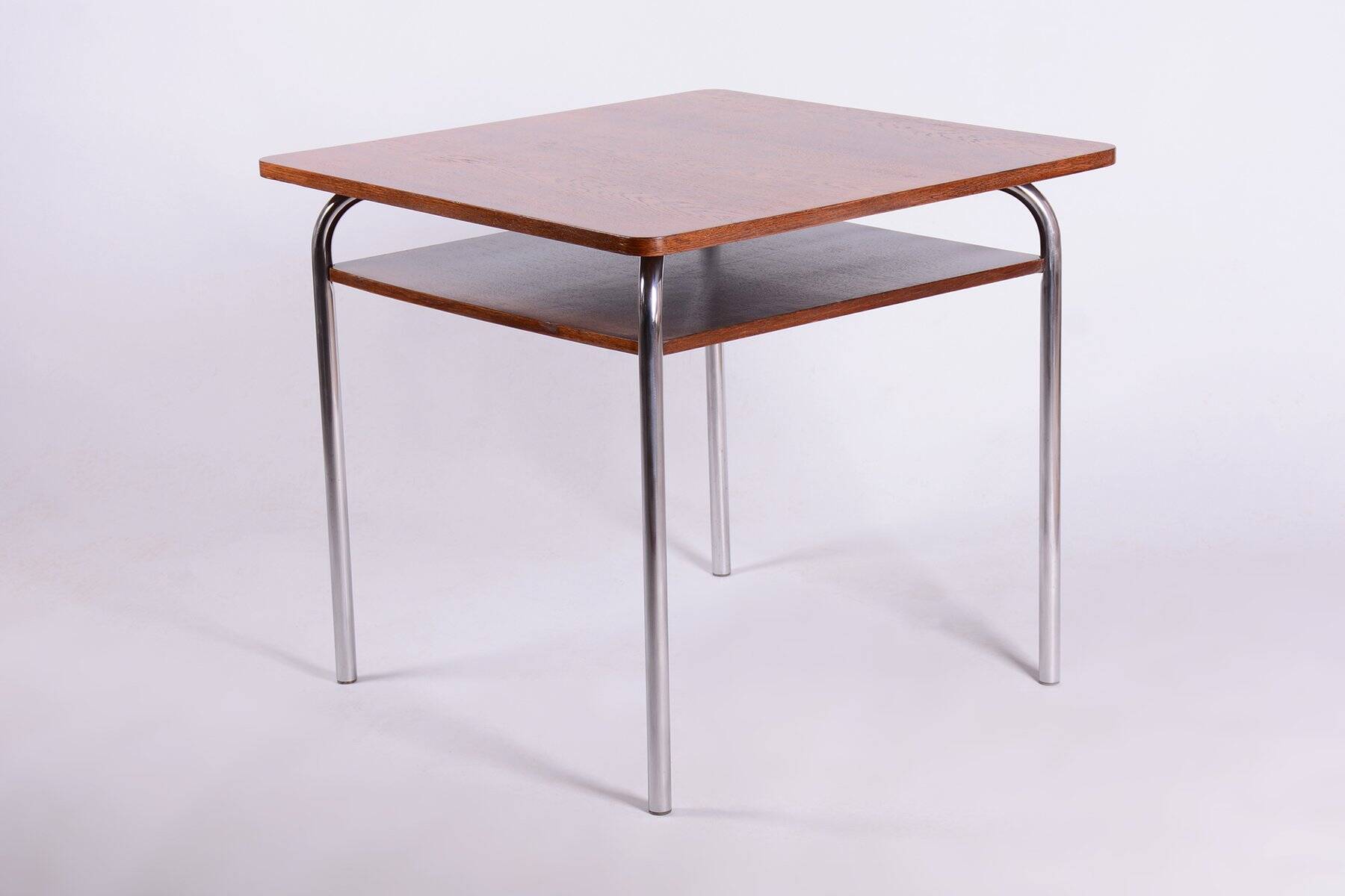 Bauhaus Table in Oak by Vichr a Spol, 1940s