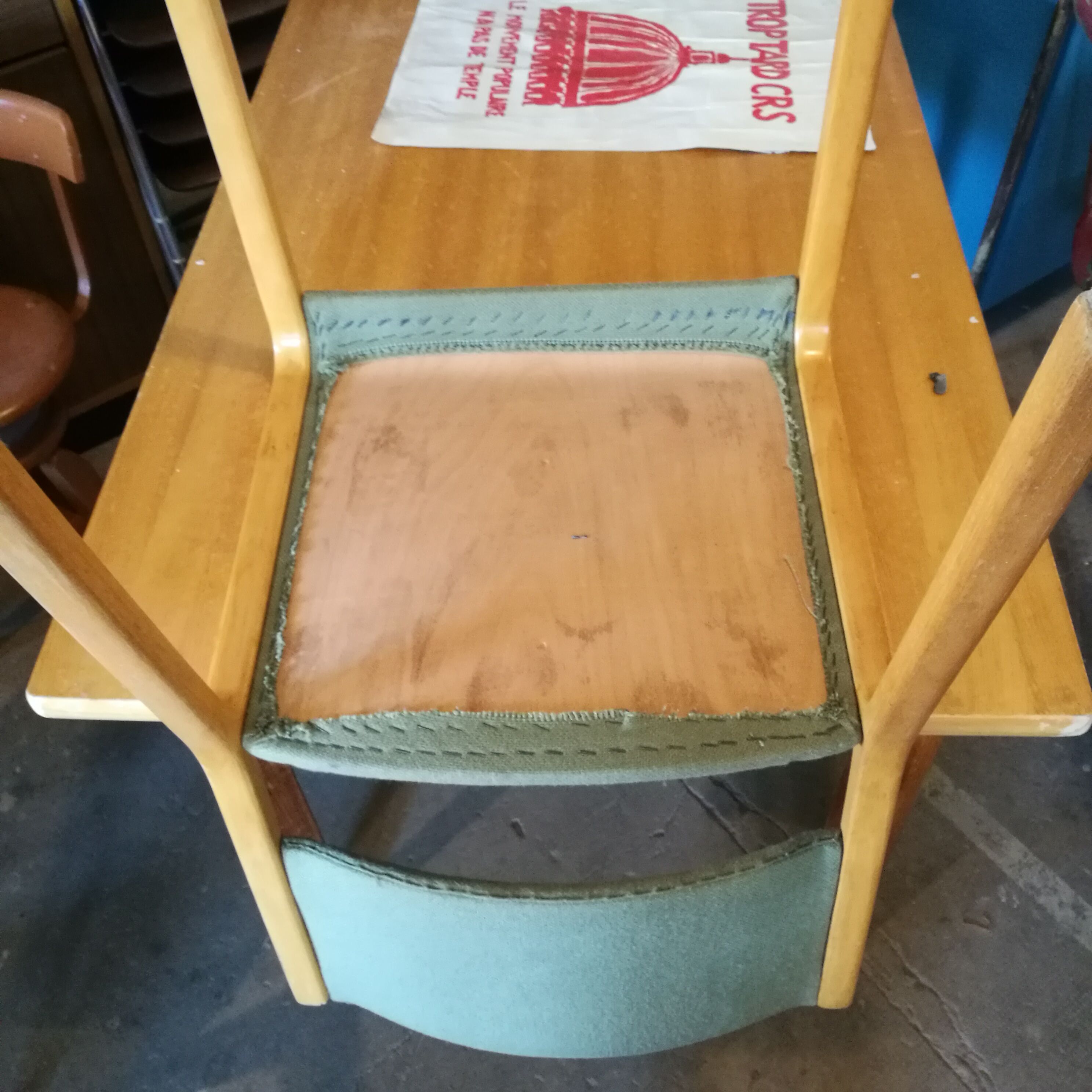 Set de 6 chaises scandinave plywood