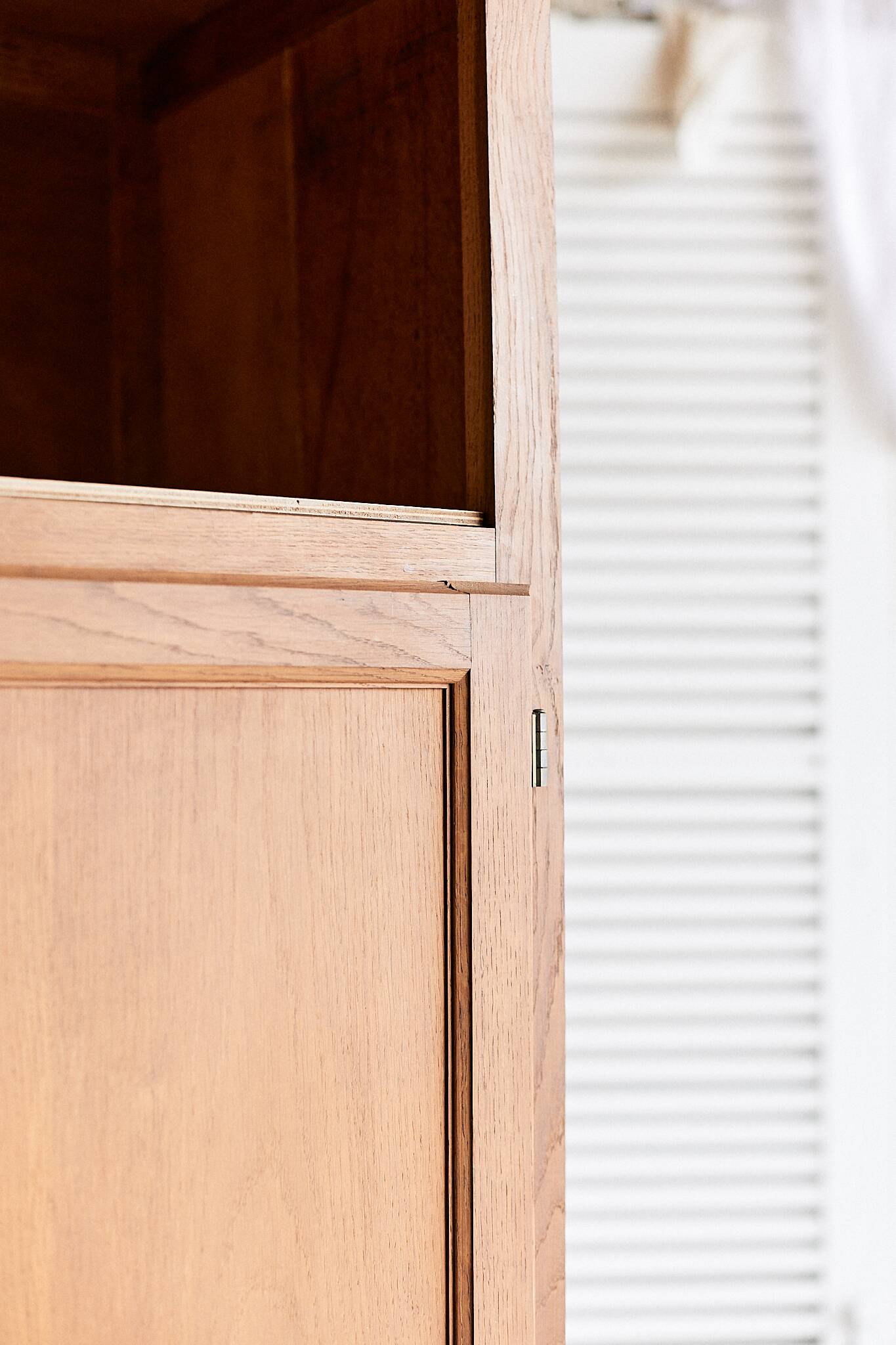 Vintage wooden column