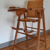 Vintage high folding chair