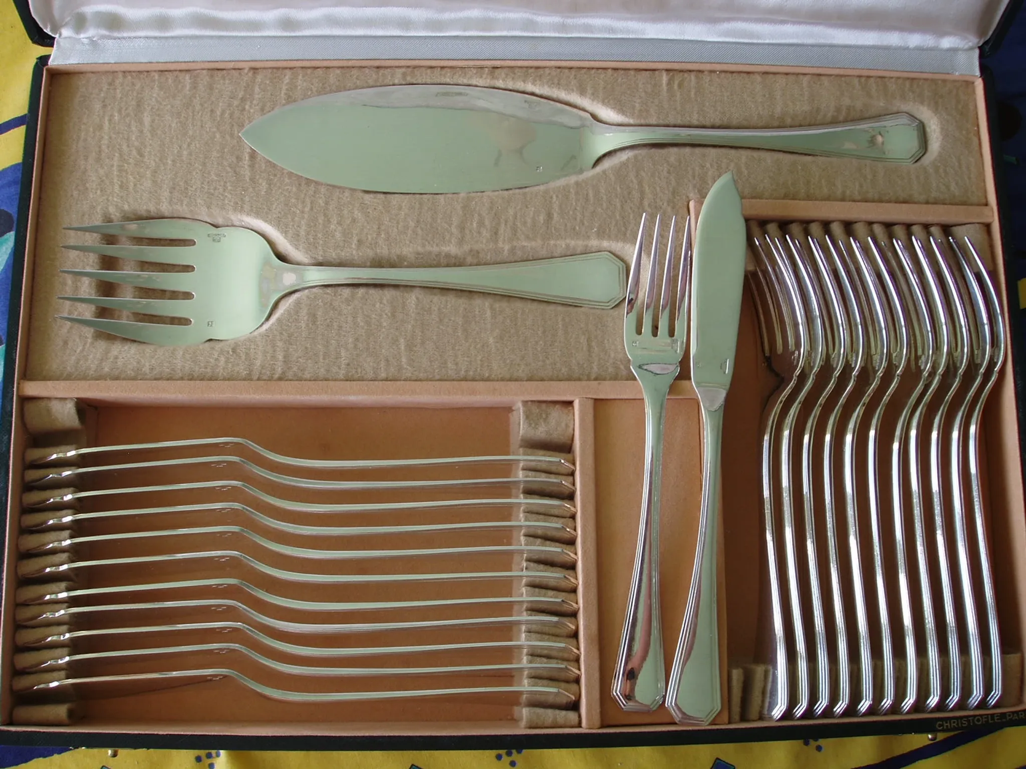Christophe América cutlery set - 169 pieces including pieces outside the collection.
