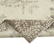 Tapis anatolien tissé à la main antique 1980s beige tapis 181 cm x 320 cm