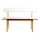 Wood and formica bench