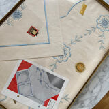 Embroidered sheet