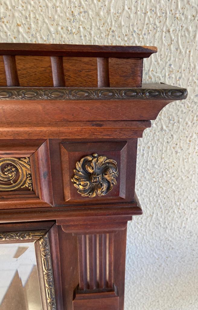 Trumeau style mirror