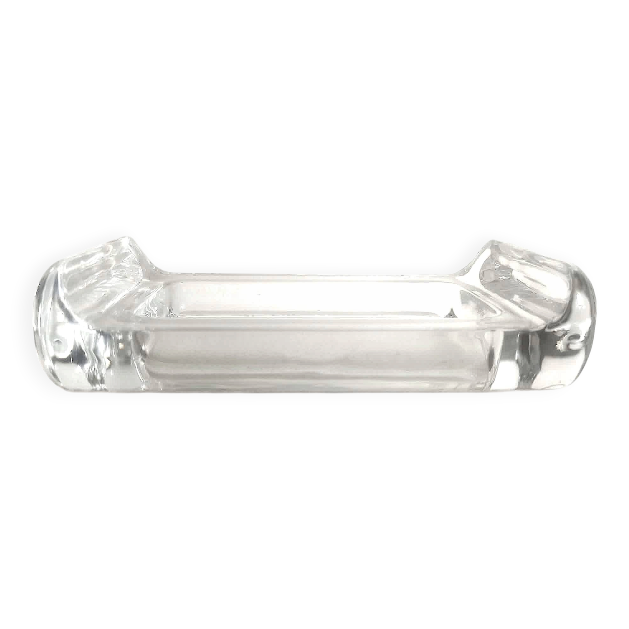 Crystal catchall 1960s Width 17.5 cm