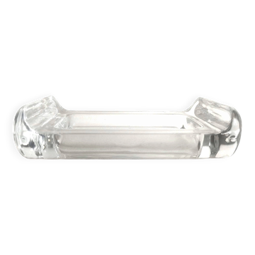 Crystal catchall 1960s Width 17.5 cm