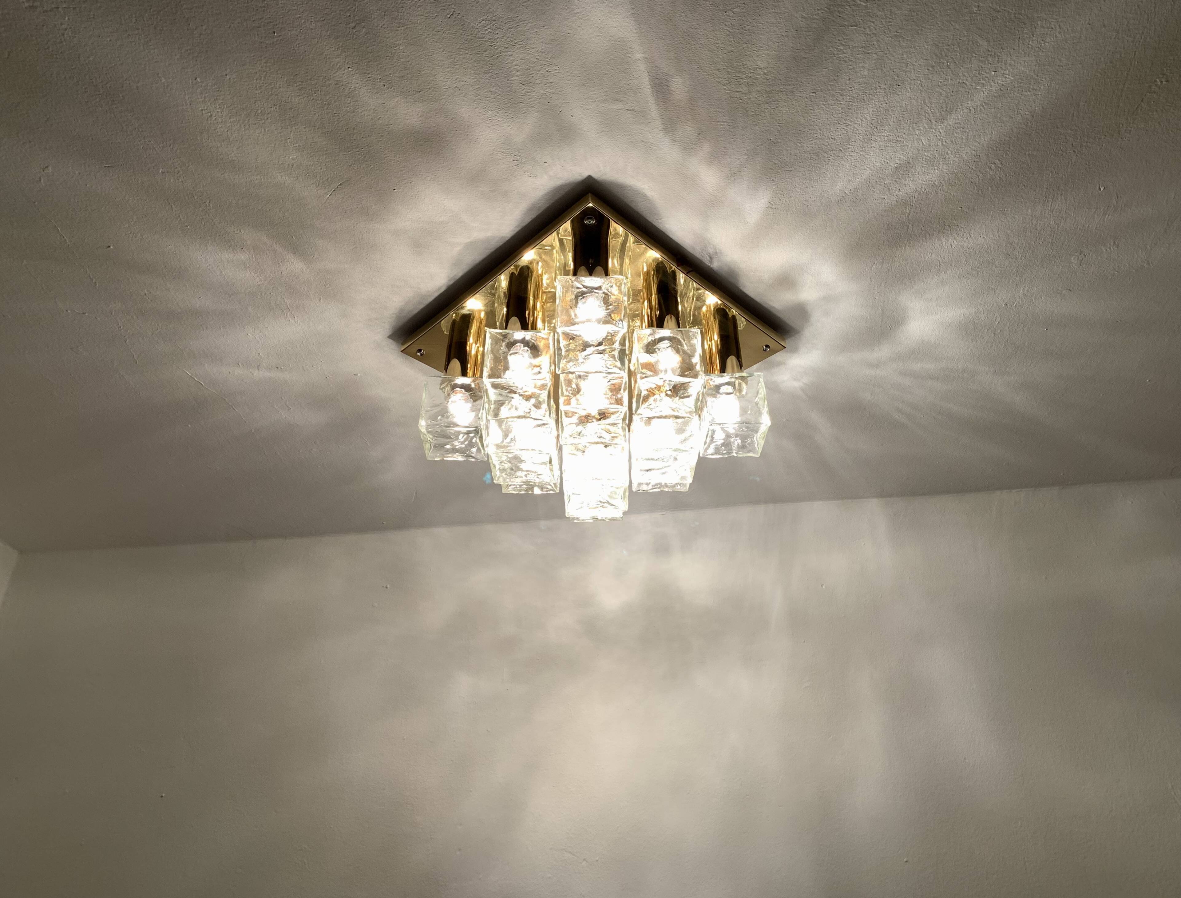 Ice Cube Flush Light by J.T. Kalmar