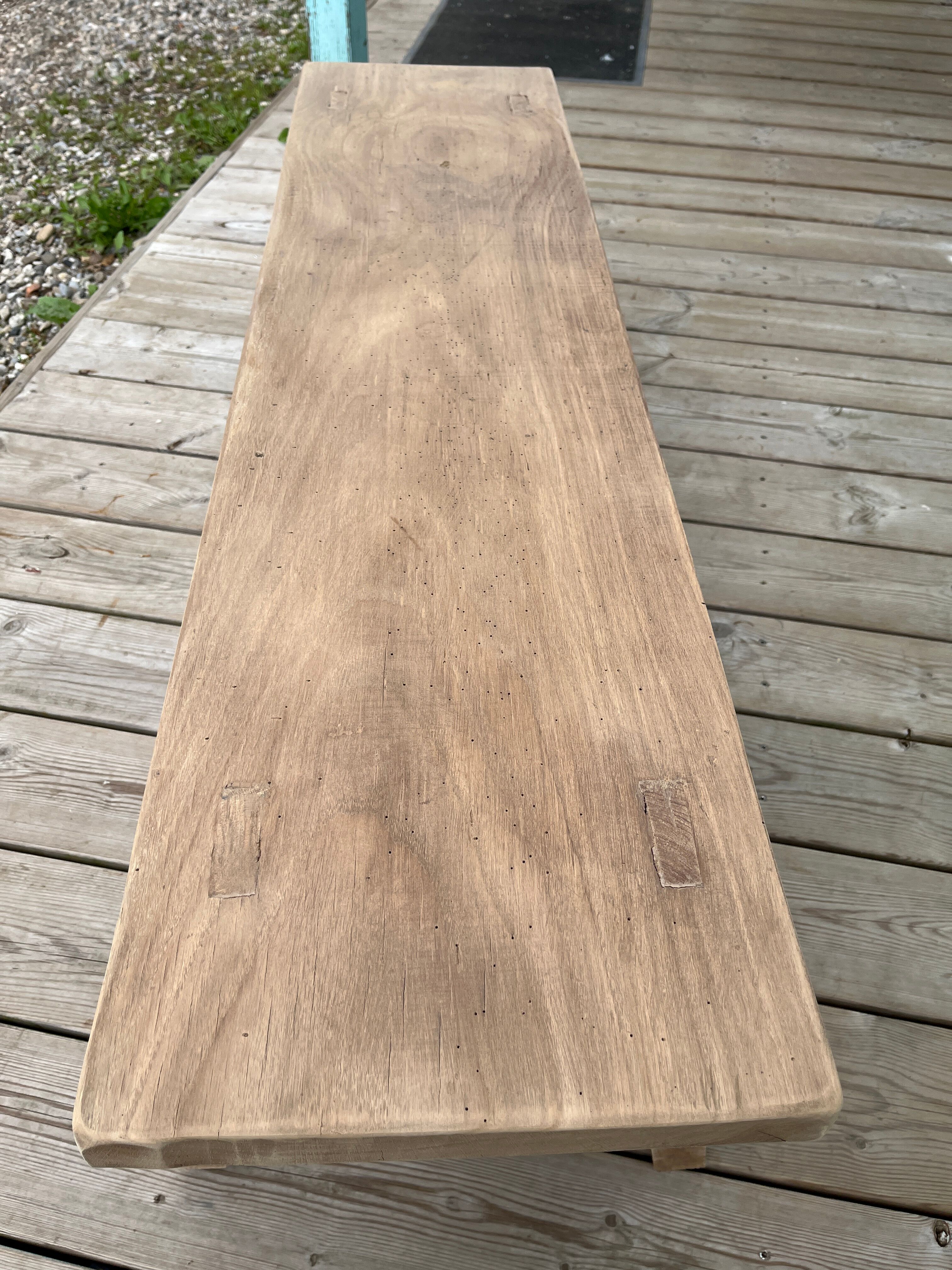 Oak bench