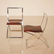 Pair of chairs "Luisa" by Marcello Cuneo for Mobel Italia 70's