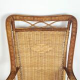 Rattan armchair