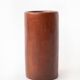 Cylindrical signed vase, pottery, modernist, hand painted, decorative vase, interior decor