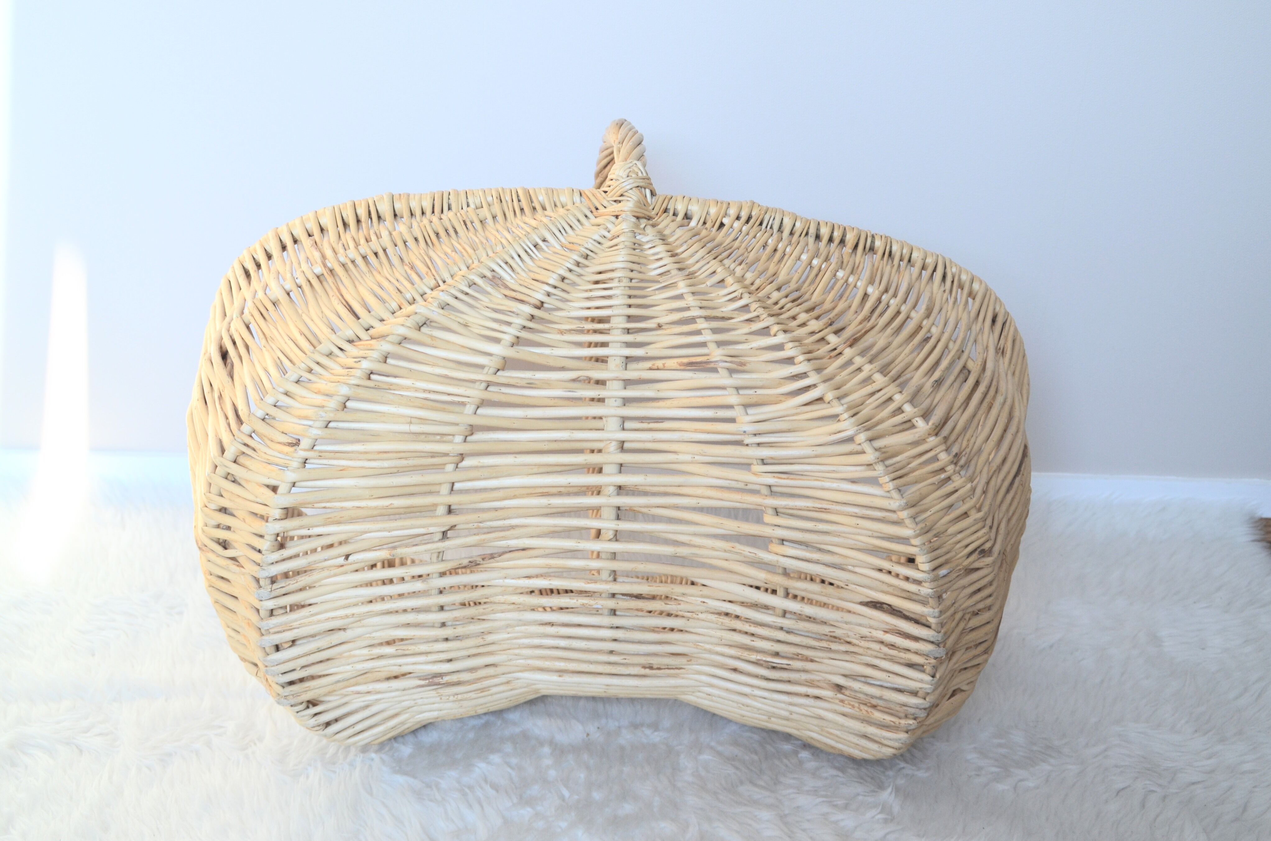 Market rattan wicker basket