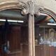 Bleached Oak Corner Display Cabinet – French 2-Piece Cabinet