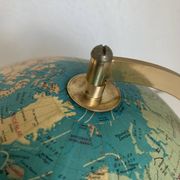 Globe terrestre tripode doré Taride Paris France vintage 1976 - 27 cm