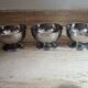Set of 3 steel cups