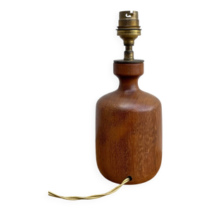 Lampe danoise teck vintage
